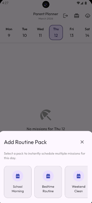 Kids Chore App preview 2