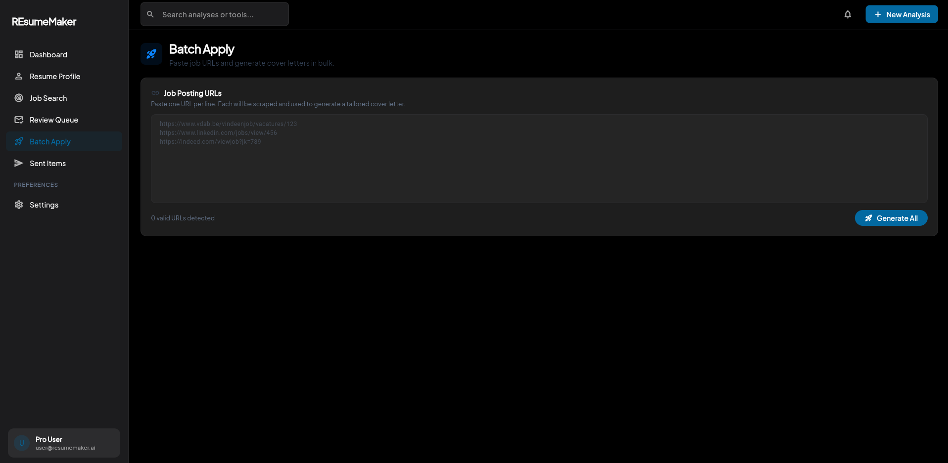 Resume Maker preview 3