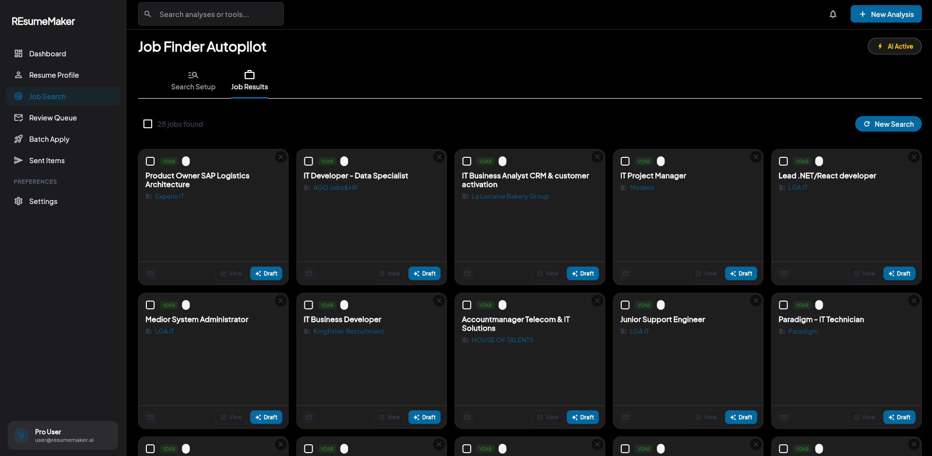 Resume Maker preview 4
