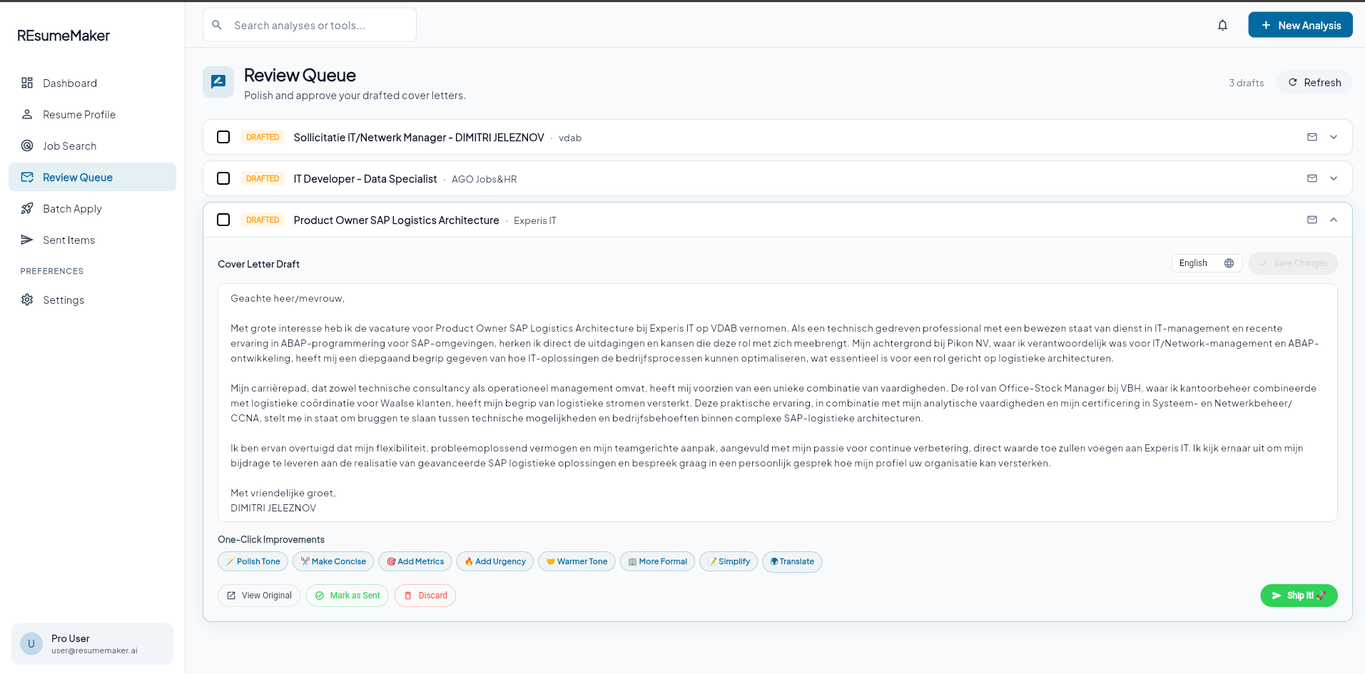 Resume Maker preview 8